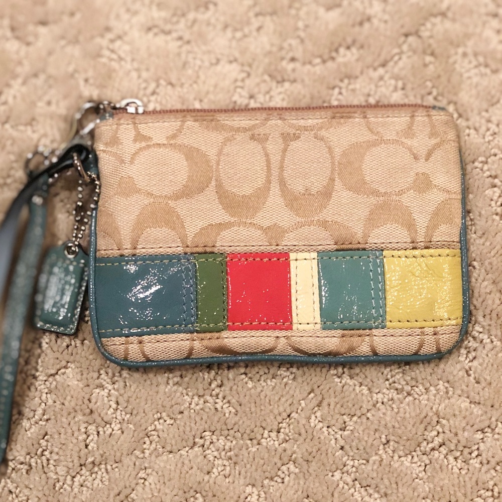 Small Coach Wristlet